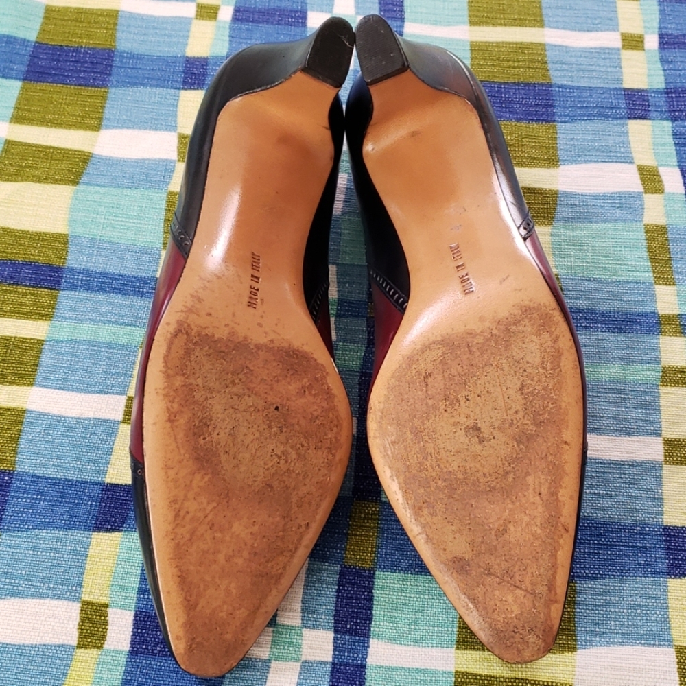 Ferragamo Spectator Pumps - Picture 8 of 8
